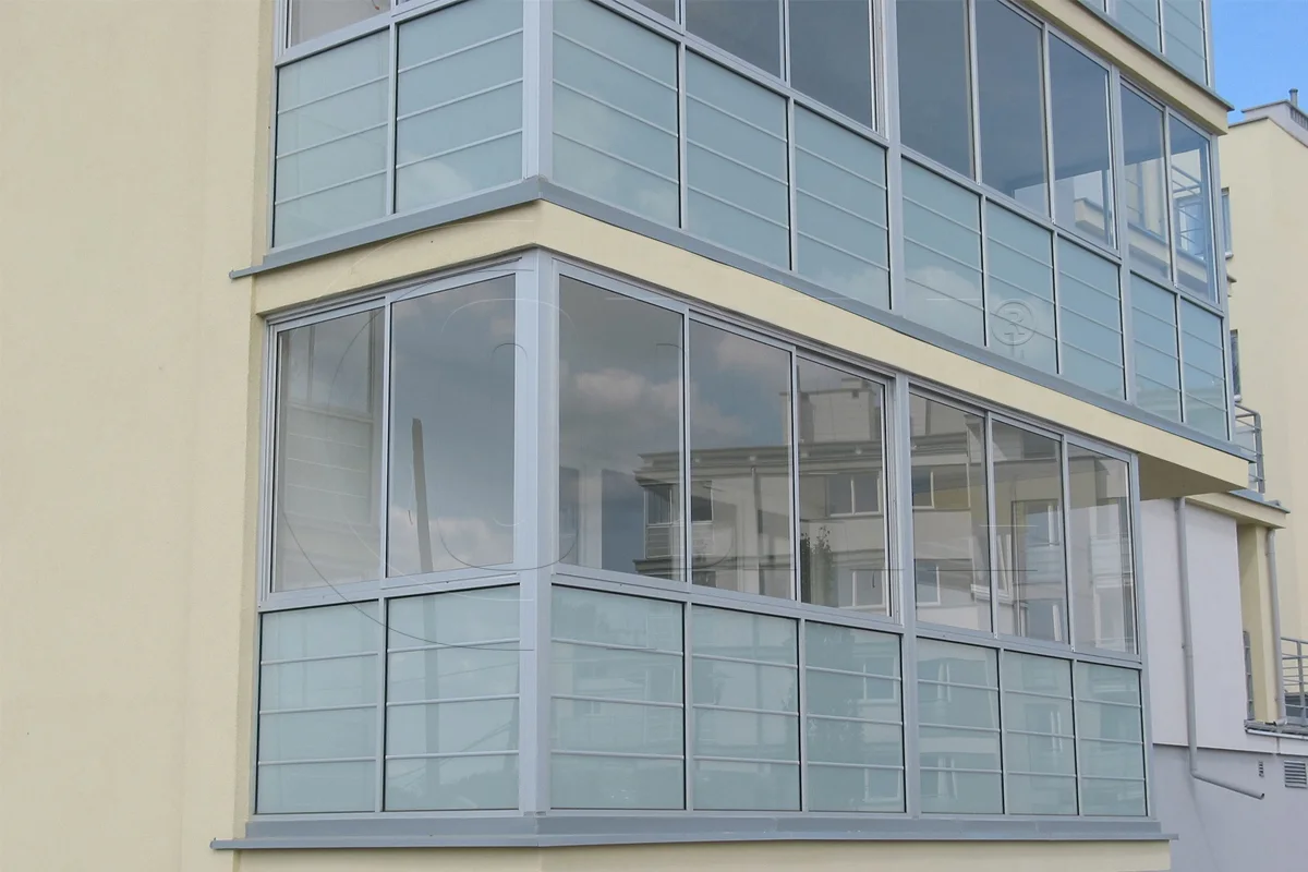 Balkon ramowy - zabudowa systemowa